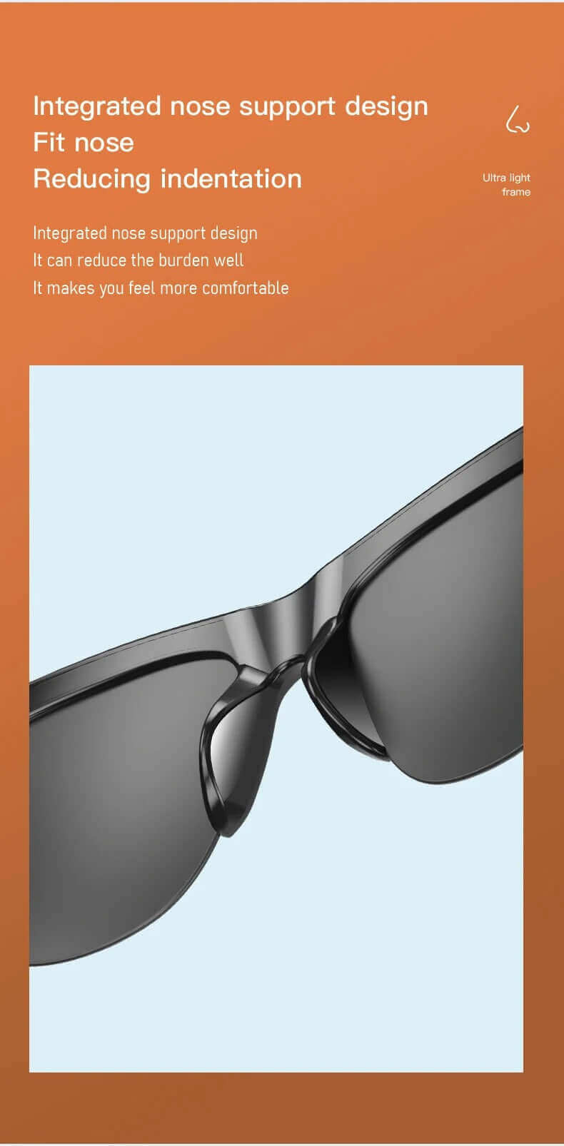 Beatlens Smart Glasses -Waterproof  Smart Glasses for Music and Calls